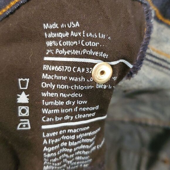 BDG Urban Outfitters dark wash denim mini skirt - Picture 6 of 6